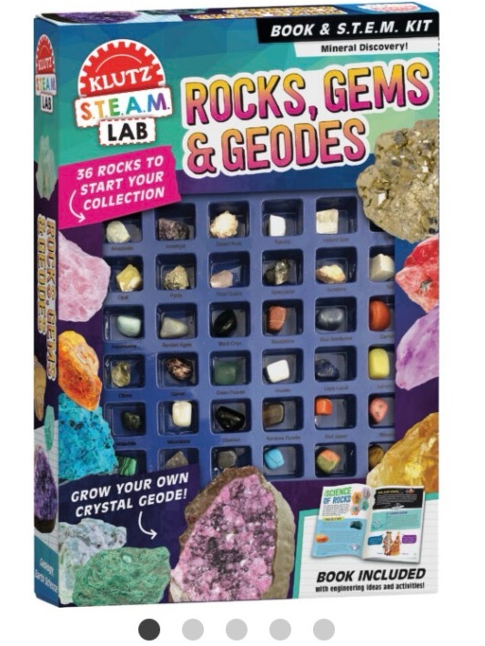 Klutz: Maker Lab: Rocks, Gems & Geodes
